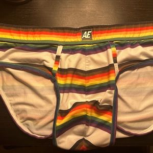American Eagle Large Pride Rainbow Briefs Men’s